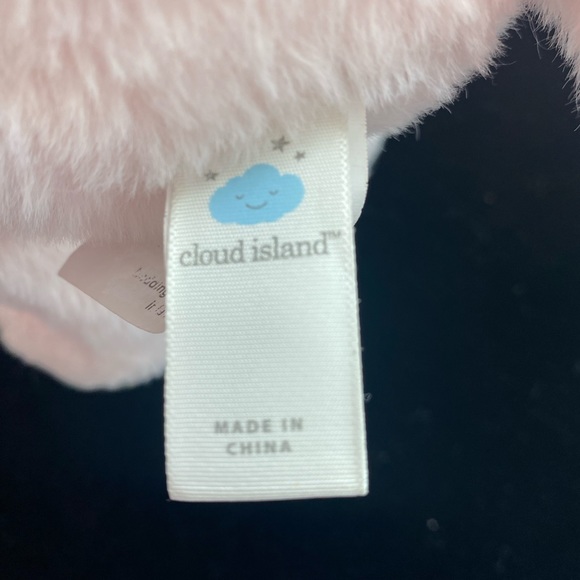 Cloud Island Pale pink elephant embroidered eyes T24 - Picture 6 of 6